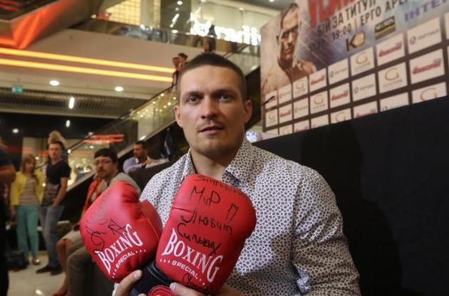 Усик не ставит задачу нокаутировать соперника