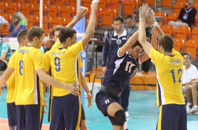 Сборная Украины вышла в полуфинал молодежного Евро по волейболу
