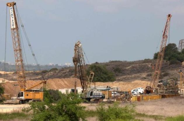 Ізраїль повним ходом будує підземну стіну на кордоні з Газою