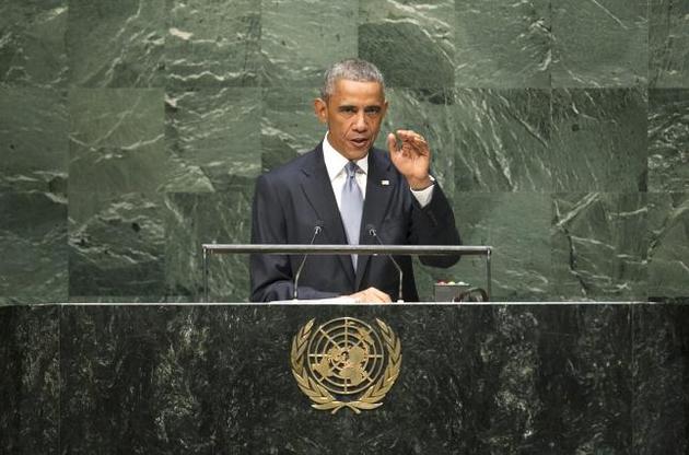 Обама в ООН висловив багато правильних ідей, які він сам, нажаль, не втілив.