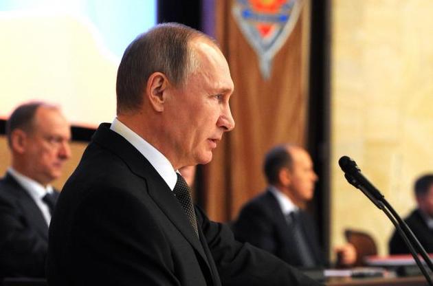 В ЦРУ ожидают усиления авторитарной власти Путина над Россией