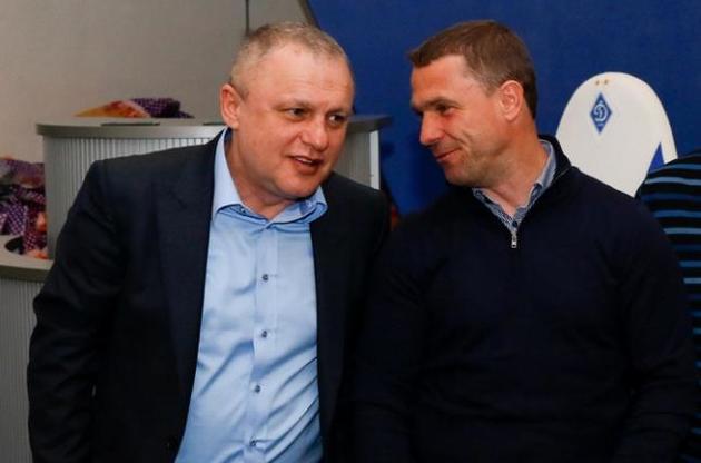 Суркіс не буде звільняти Реброва