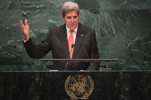 Джон Керри с трибуны ООН обвинил Россию во лжи