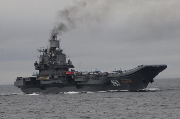 Шойгу підтвердив відправку єдиного російського авіаносця до берегів Сирії