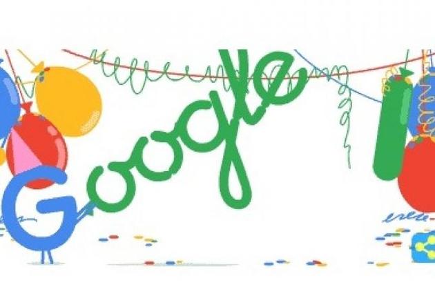 Google посвятил дудл своему 18-летию