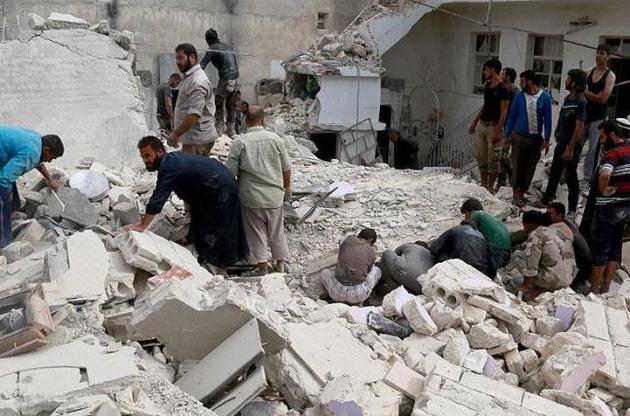 Российская авиация сбросила вакуумные бомбы на Алеппо