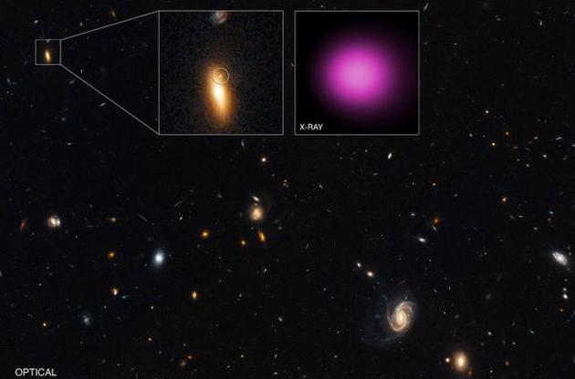 Астрономы обнаружили свидетельства существования "блуждающей" черной дыры