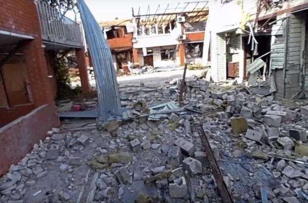 Опубликовано 360-градусное видео разрушенного Широкино