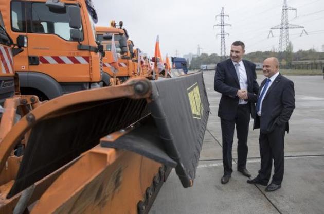 Снігоприбиральні машини б/у з Німеччини будуть працювати в Києві