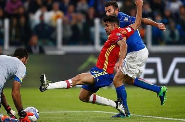 Іспанці не втримали перемогу над Італією
