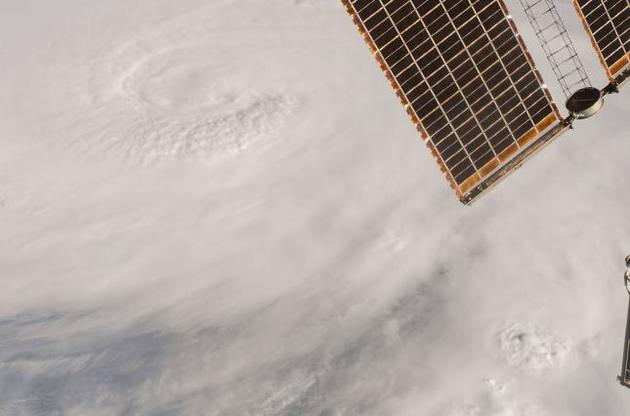 NASA опубликовало снимок урагана "Мэтью" с борта МКС