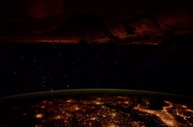 Астронавт NASA зробила знімок нічної Європи з космосу