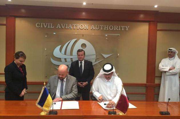 Украина и Катар договариваются о прямом авиасообщении