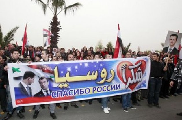 Россия усилит поддержку Асада в случае введения санкций ЕС