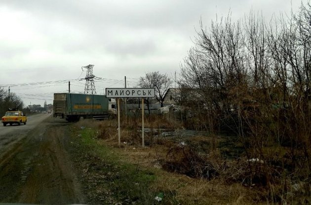 Боевики обстреляли КПВВ "Майорск" из 120-мм минометов