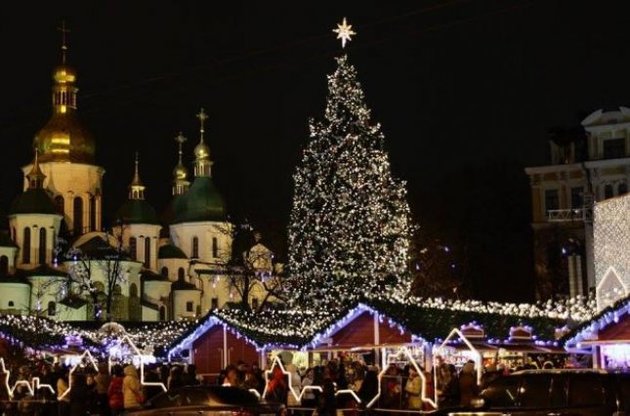 Киевские власти опубликовали план мероприятий на новогодние праздники