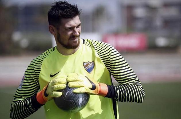 Бойко пропустил два мяча за "Малагу" в дебютном матче