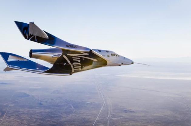 SpaceShipTwo здійснив успішний тестовий політ