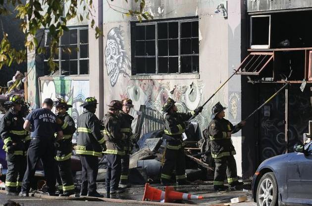 Число жертв пожара в Окленде увеличилось до 30