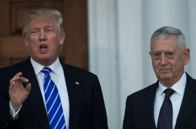 Трамп офіційно оголосив про намір призначити шефом Пентагону Джеймса Меттіса
