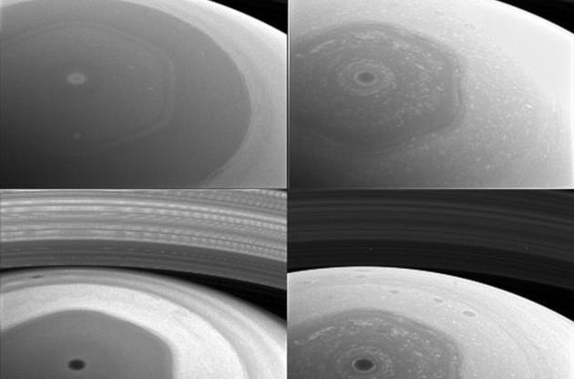 Cassini зробила перші знімки Сатурна з нової орбіти