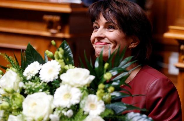 Президентом Швейцарии на 2017 год избрана Дорис Лойтхард