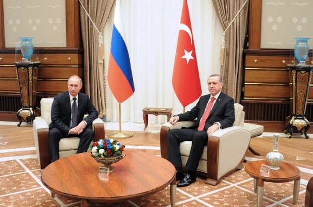 Ердоган обговорить з Путіним ситуацію в Алеппо