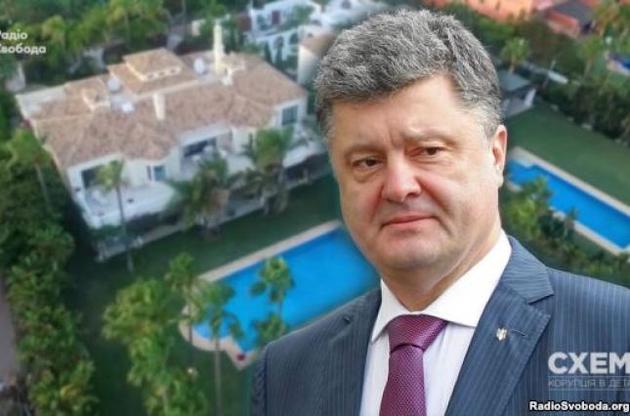 В антикорупційному комітеті Ради заявили, що Порошенко мав задекларувати віллу в Іспанії