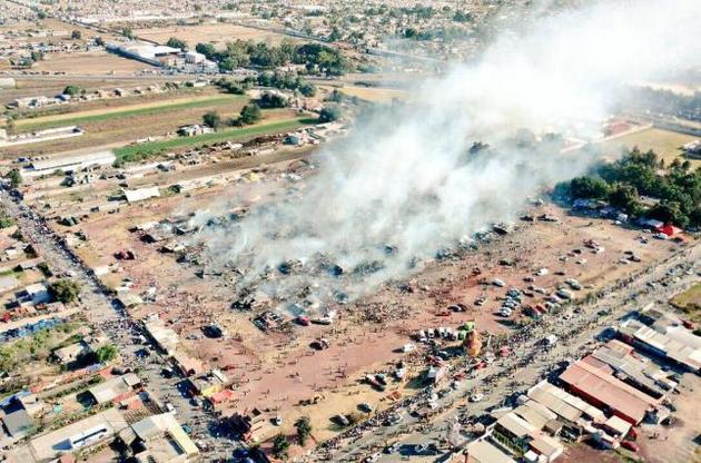 У Мексиці під час вибуху на ярмарку феєрверків загинули не менше 26 осіб