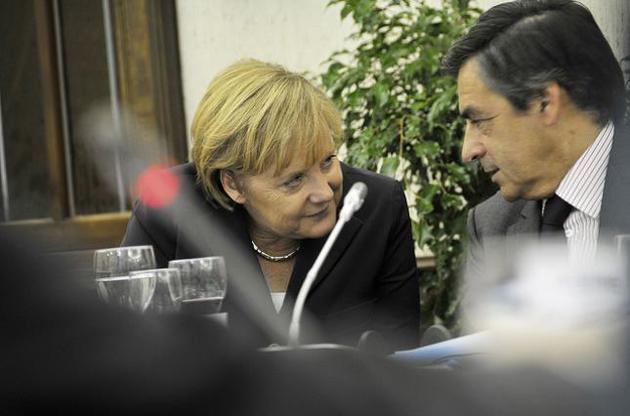 Фийон привез на встречу с Меркель ряд &quot;идей&quot;.