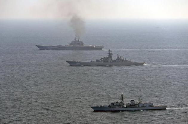 Поход "Адмирала Кузнецова" к берегам Сирии стоил от 125 до 165 млн долларов