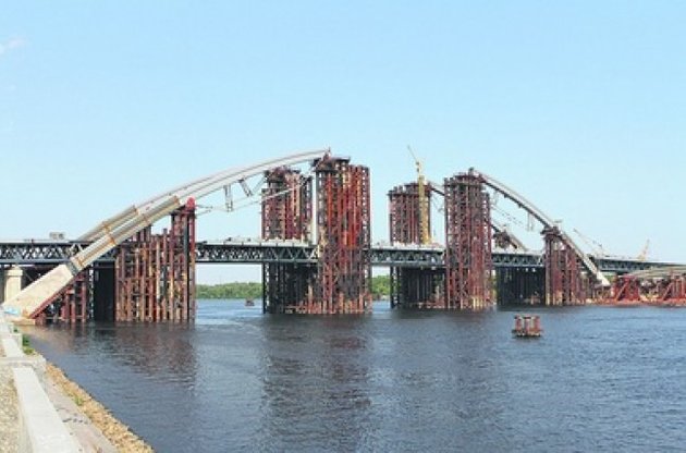 Київ дасть 625 мільйонів гривень на будівництво Подільсько-Воскресенського мосту