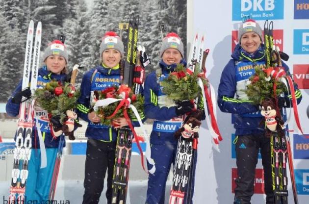 Єдине "серебло" завоювали жінки в естафеті