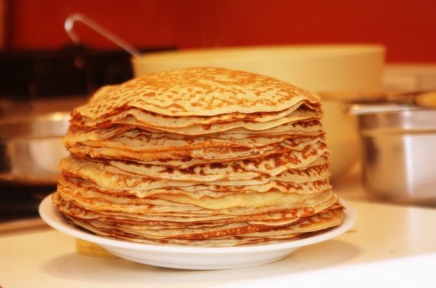 Традиційним частуванням масляного тижня є млинці