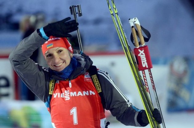 Биатлонистка Пидгрушная признана лучшей спортсменкой февраля в Украине