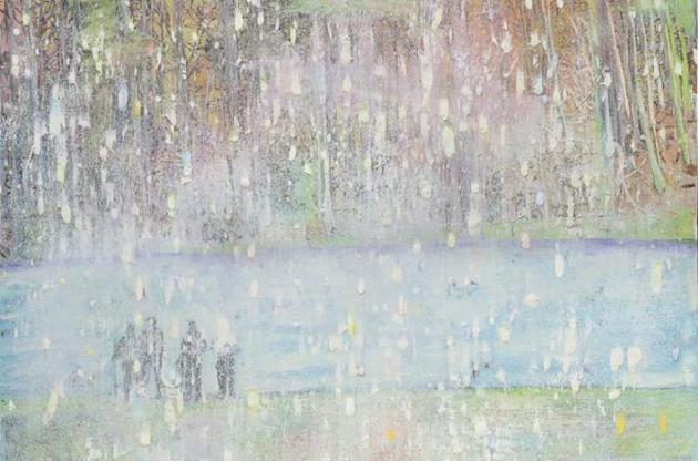 Перлиною аукціону Christie's стала картина Пітера Дойга під назвою "Кобург 3+1", яка пішла з молотка за 12,7 млн фунтів