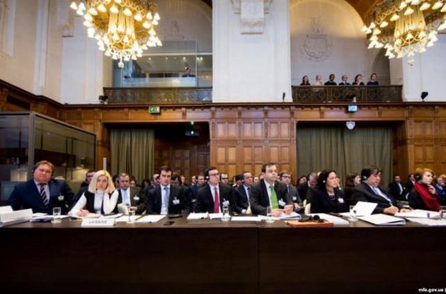 Украина предлагает ввести немедленные меры против России до окончания судебного процесса в Гааге