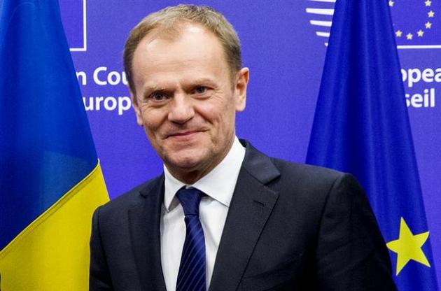 Туска переизбрали президентом Совета ЕС
