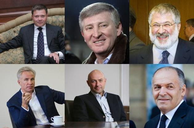 В рейтинг Forbes в 2017 році увійшли шість українських мільярдерів