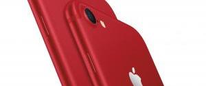 Apple представила красный iPhone 7