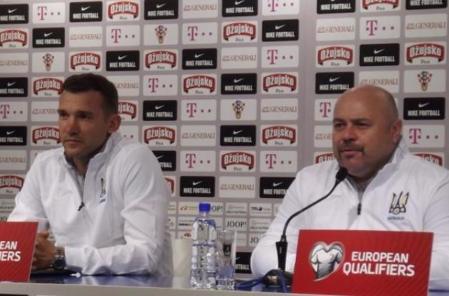 Шевченко впевнений, що збірна України готова до матчу