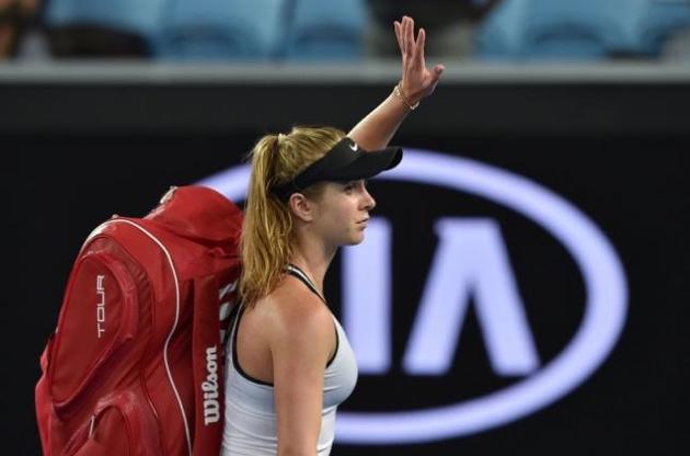 Свитолина покинула американский турнир