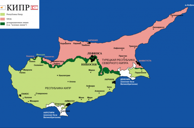На Кіпрі лідери двох частин острова не змогли прийняти рішення про переговори по возз'єднанню