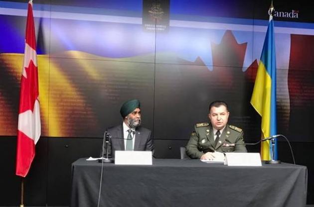 Украина и Канада подписали соглашение о сотрудничестве в оборонной сфере