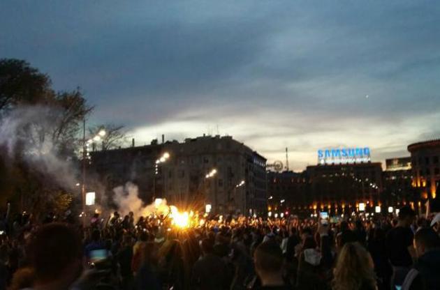 Тысячи сербов вышли на протесты против махинаций на президентских выборах