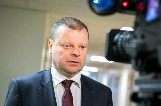Премьер Литвы поддержал позицию Украины и Польши по "Северному потоку-2"