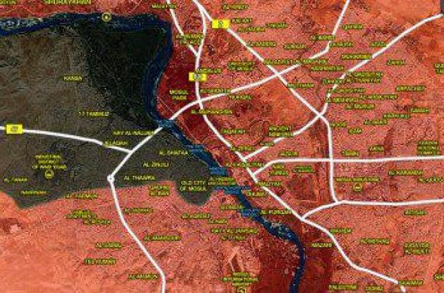Армия Ирака готовится отбить у исламистов оставшиеся 10% западной части Мосула