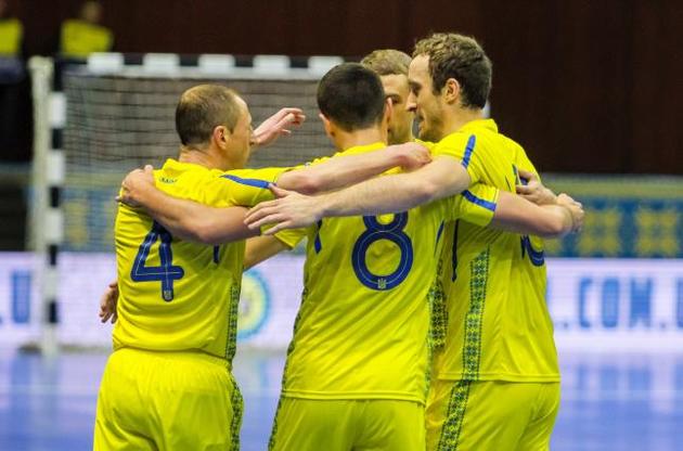 Українські футзалісти зіграють на Євро-2018