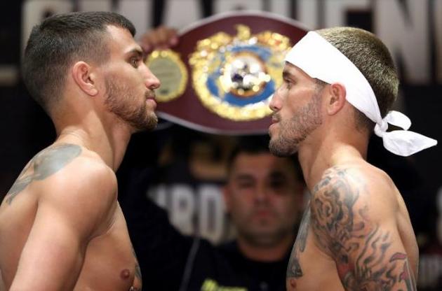 Ломаченко і Соса провели "битву поглядів"