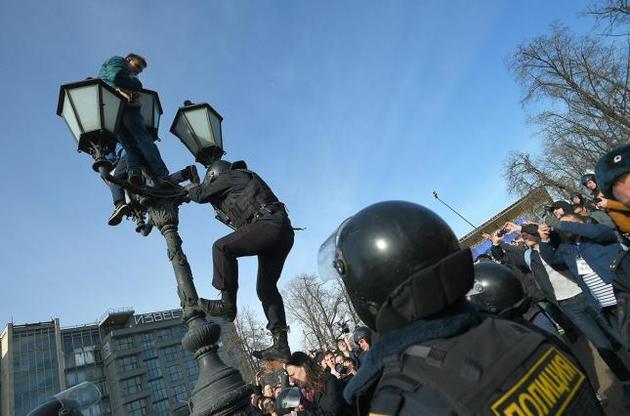 Менше 40% жителів Росії відмовилися схвалити протести 26 березня